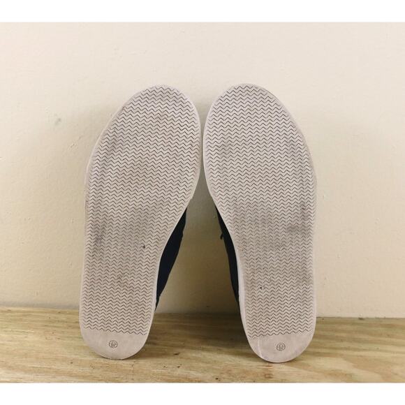 The Row Shoes Blue 38 Marie H Cotton Canvas Slip On Sneakers Italy - Picture 6 of 11